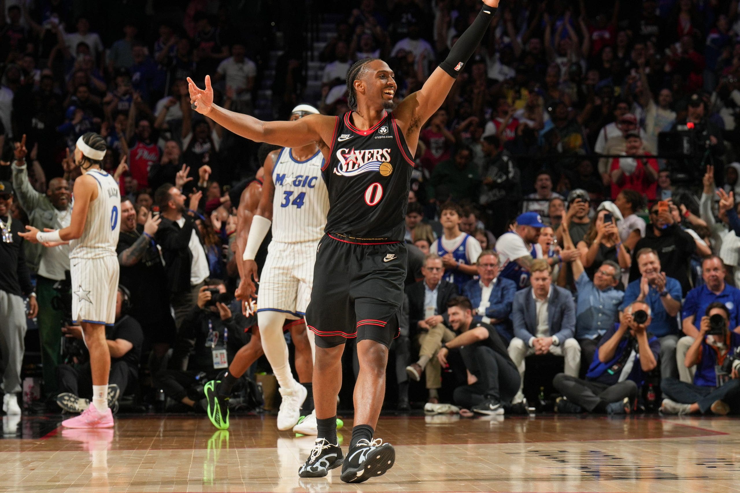 Sixers clinch No. 7 seed in East, beat Magic 109-97 in Philadelphia play-in