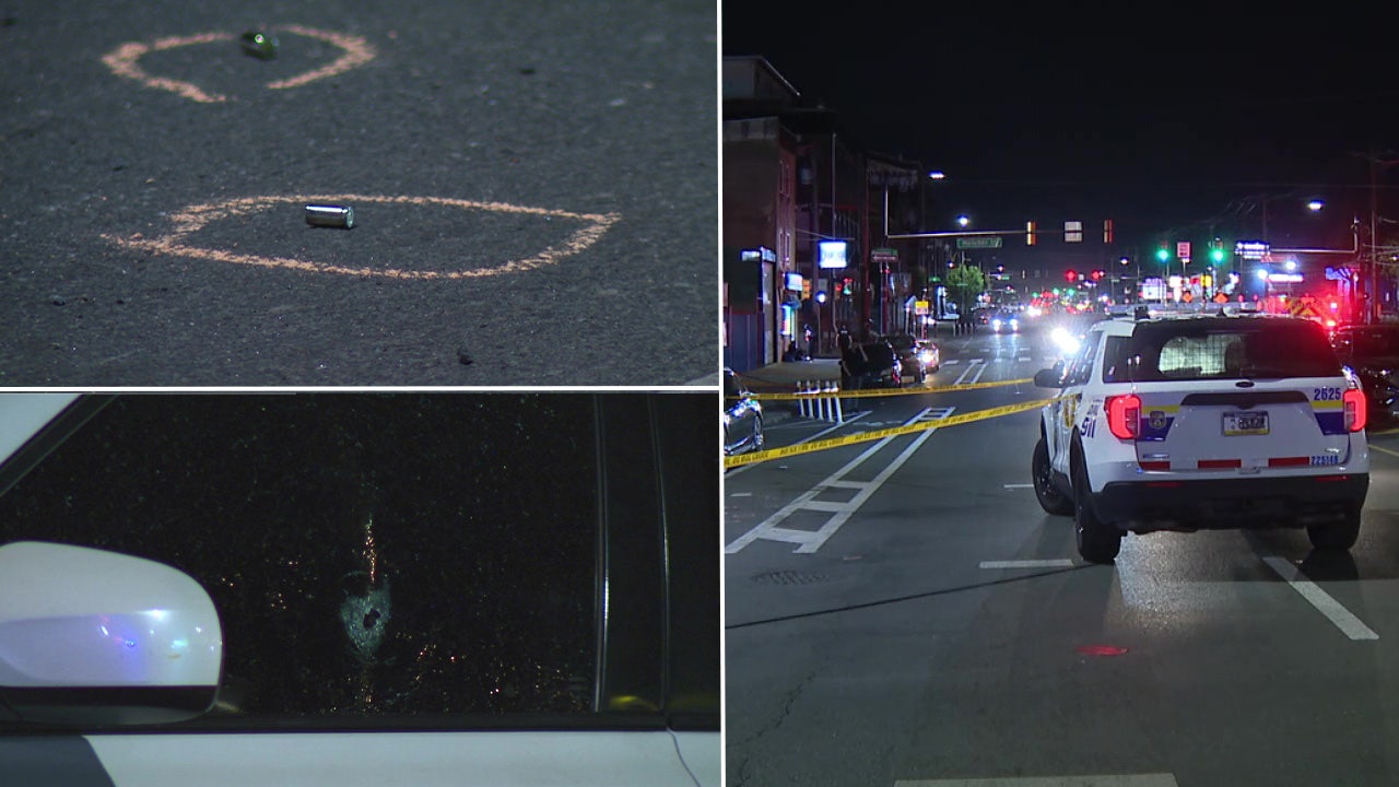 Over two dozen shots fired in deadly North Philadelphia double shooting