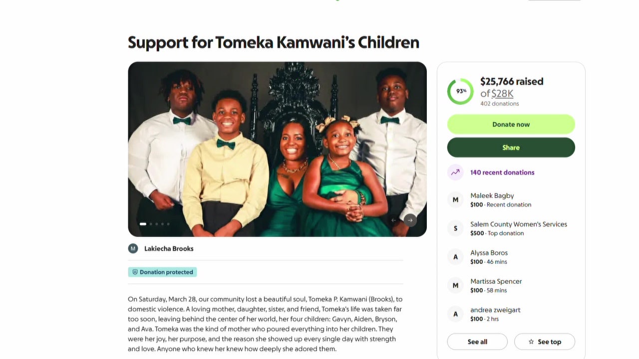 Vigil held for Swedesboro nurse and mother of four killed in suspected domestic violence