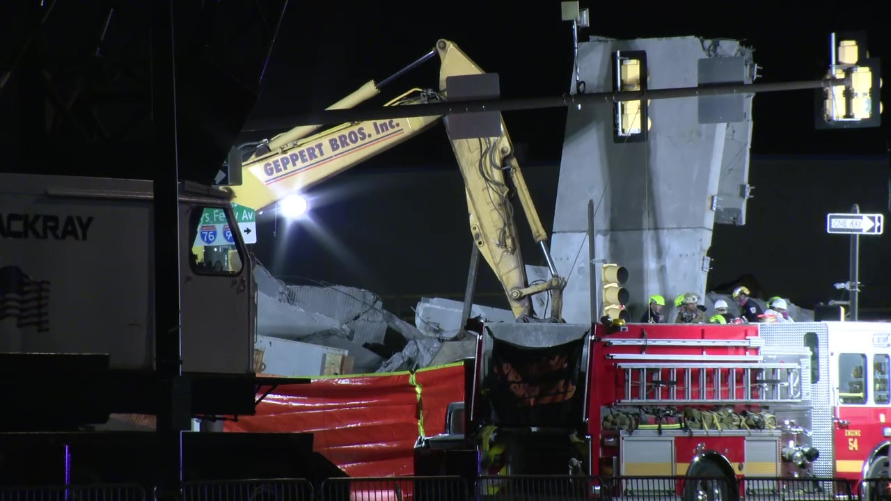 Philadelphia partial building collapse: 2 bodies recovered from rubble of demolished parking garage