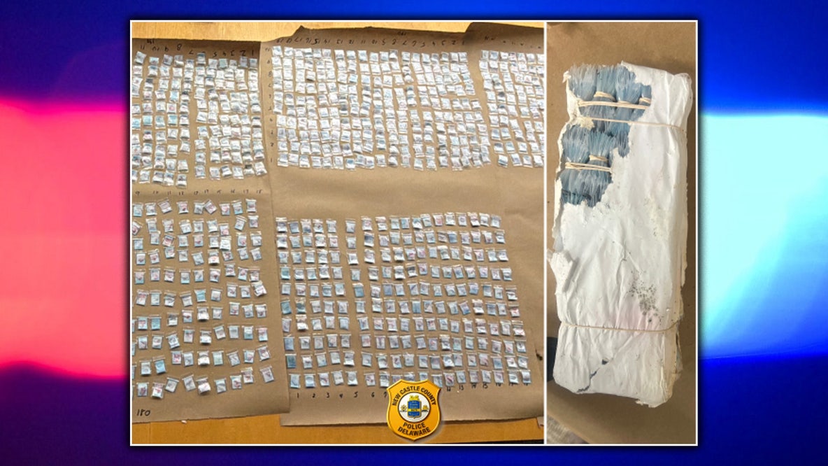 2 people walking in Delaware woods stumble upon 14,000 bags of fentanyl: police