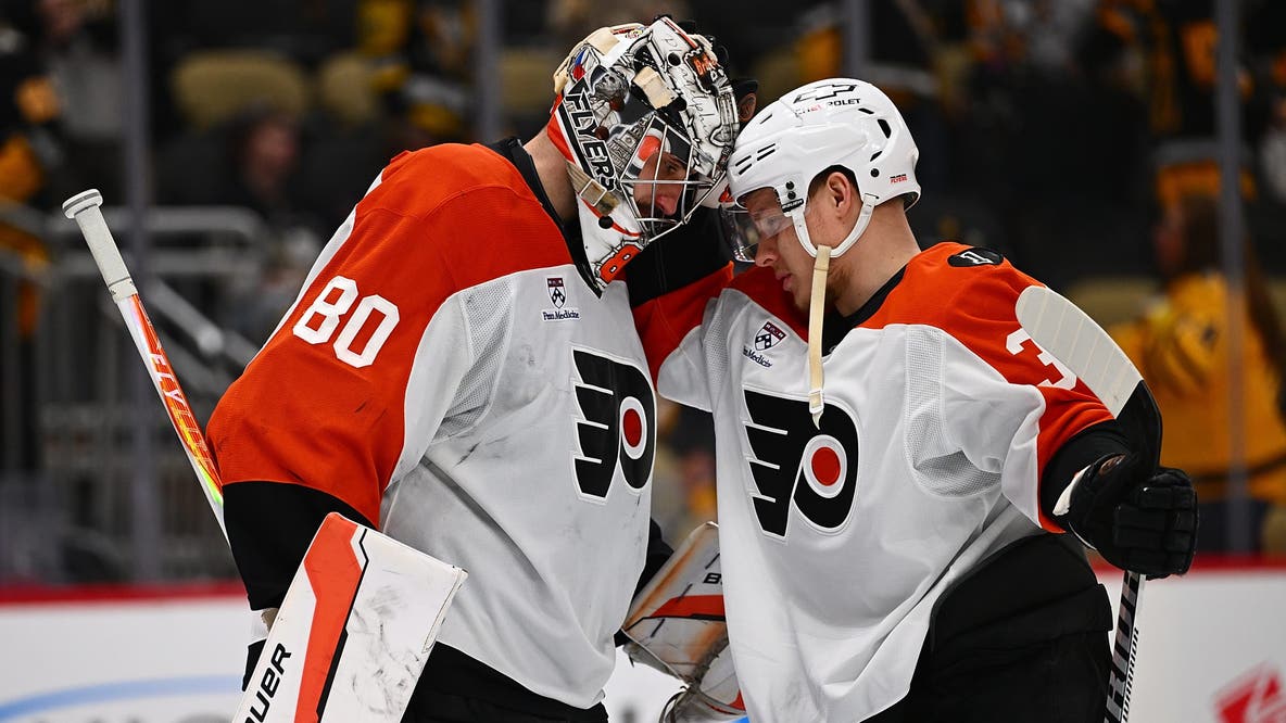 Flyers shut out Penguins 3-0 in Pittsburgh, take 2-0 series lead