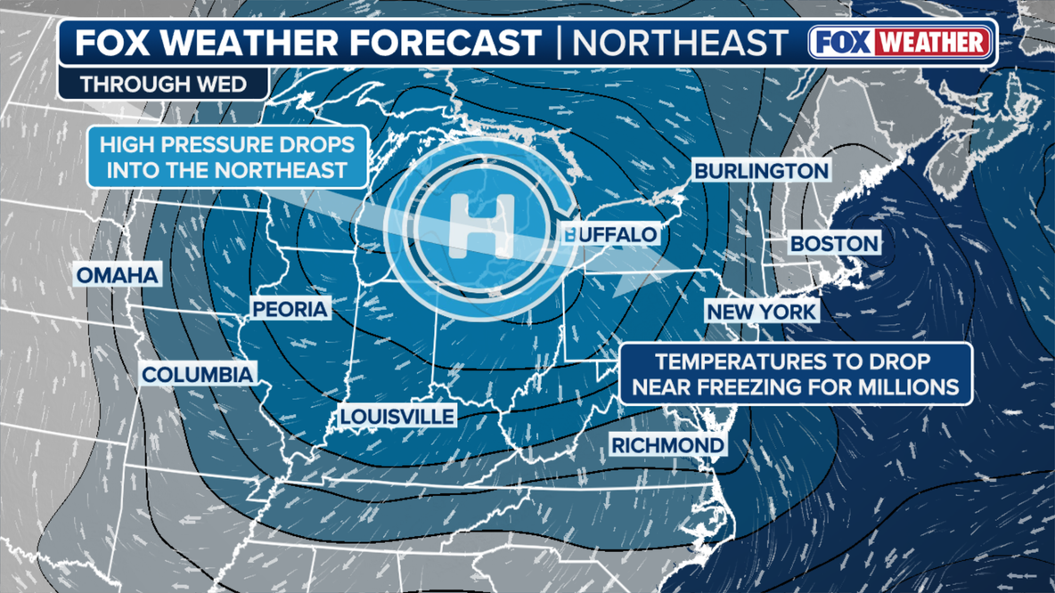 Philadelphia weather: Cold front brings winter-like chill back after signs of spring warmth