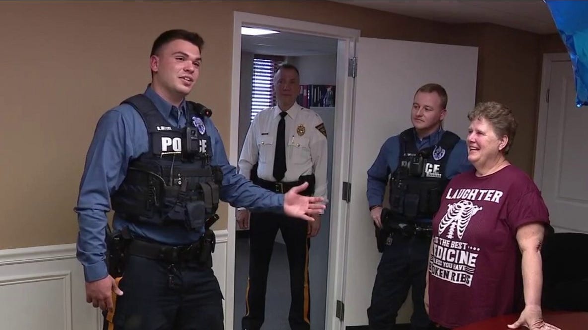 New Jersey woman reunites with officers who saved her life after cardiac arrest