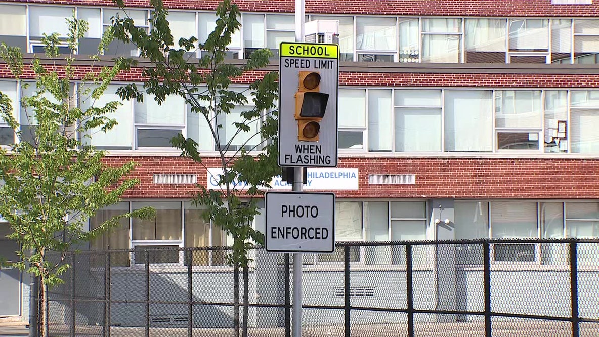 Speed cameras now active at 5 Philly school zones: Where fines are now in effect