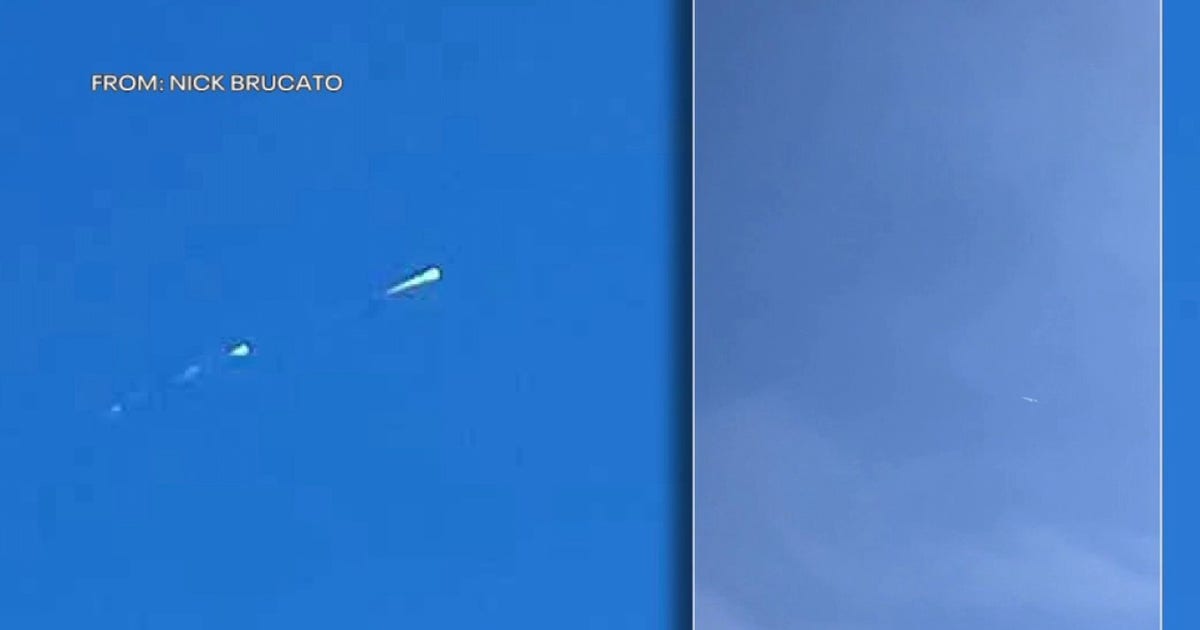 Meteor fireball streaks across sky over New Jersey, Pennsylvania and New York