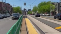 Fishtown neighbors call for safer Girard Avenue after drivers use trolley lane to pass