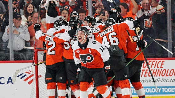 Flyers clinch first playoff spot since 2020 with 3-2 shootout win over Hurricanes