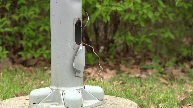 Vandals damage lights at the historic Bartram’s Garden in Southwest Philly