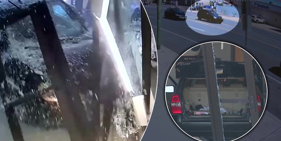 Video shows driver slam into Philadelphia police station lobby: 'Clearly a deliberate act'