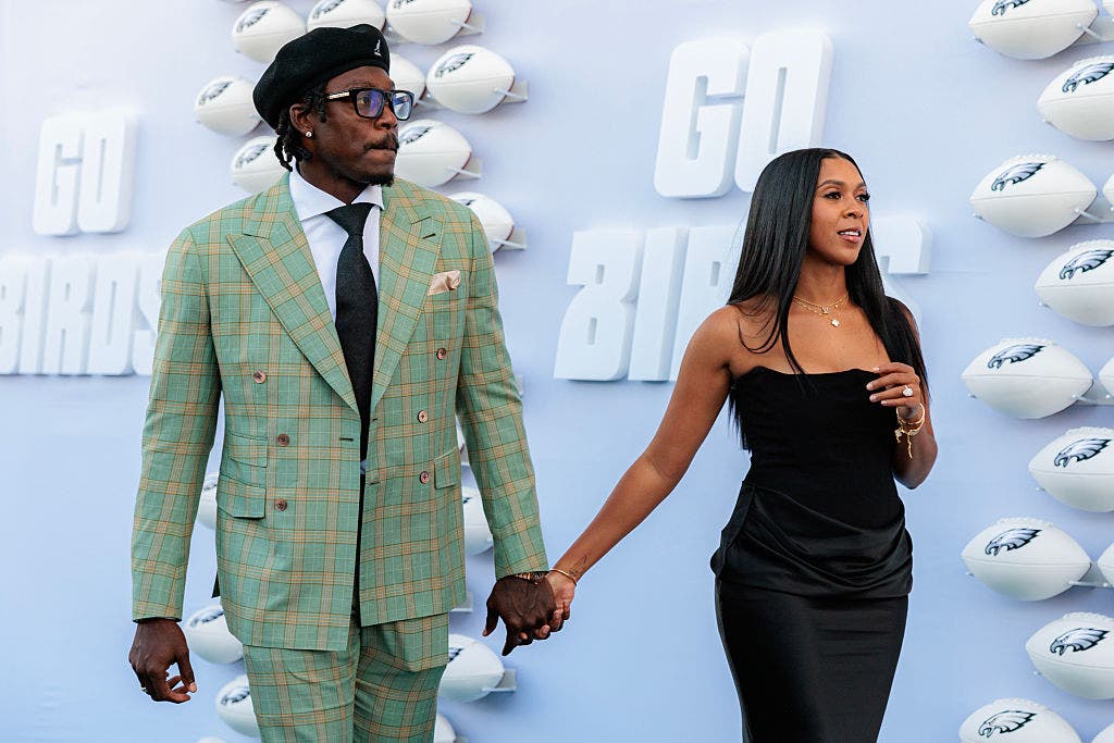 AJ Brown marries longtime partner Kelsey Riley in private ceremony