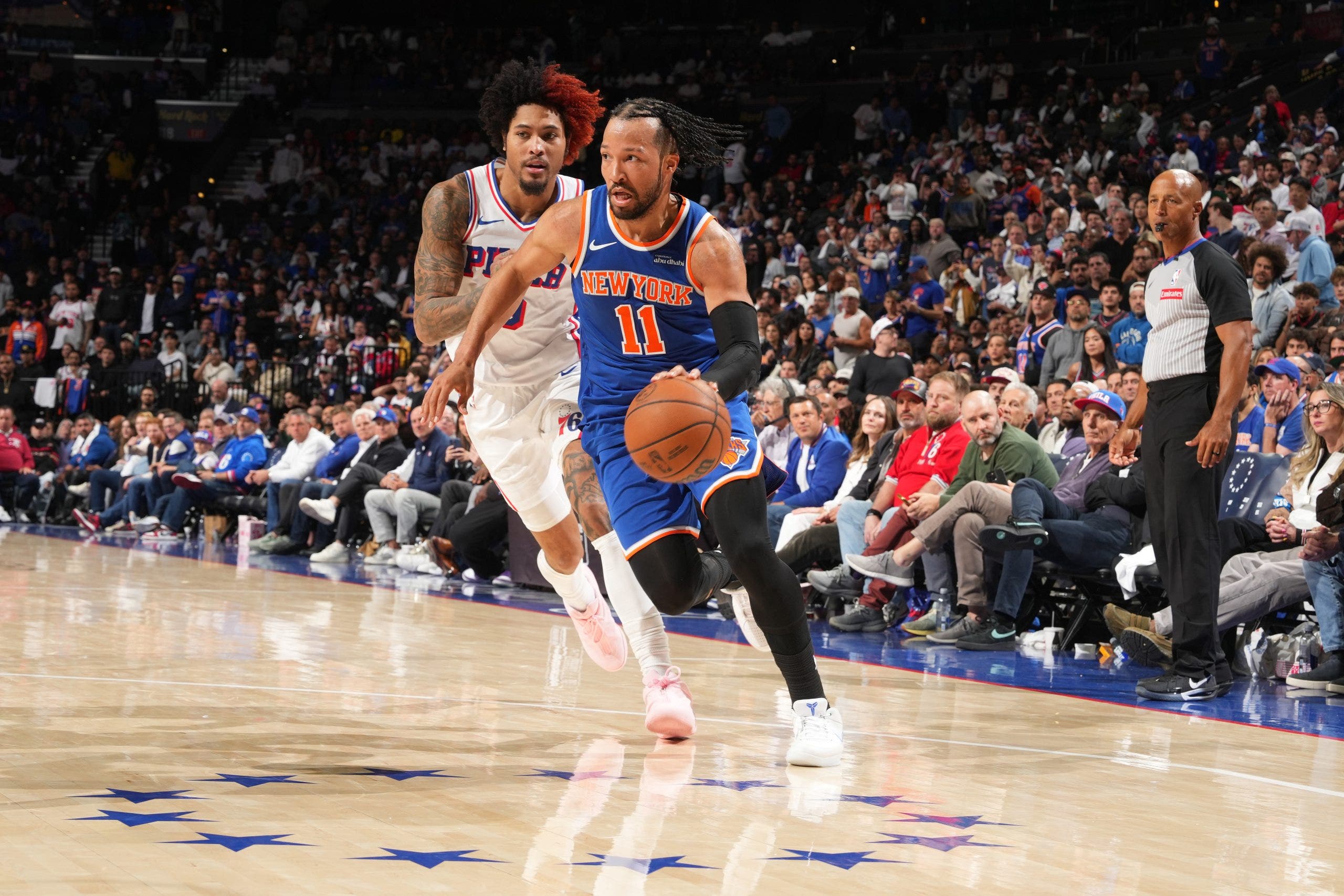 Knicks take 3-0 lead over Sixers in Philadelphia behind Brunson’s 33 points