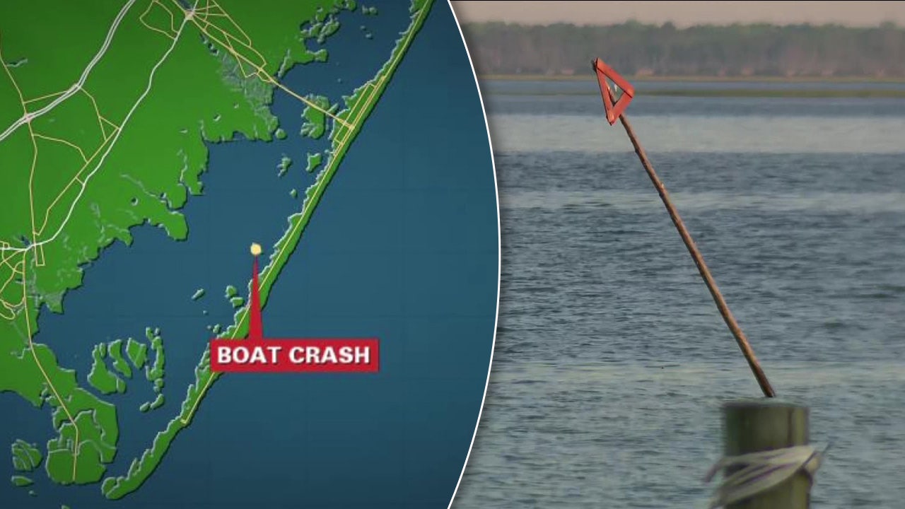 2 ejected from boat after striking channel marker in Barnegat Bay