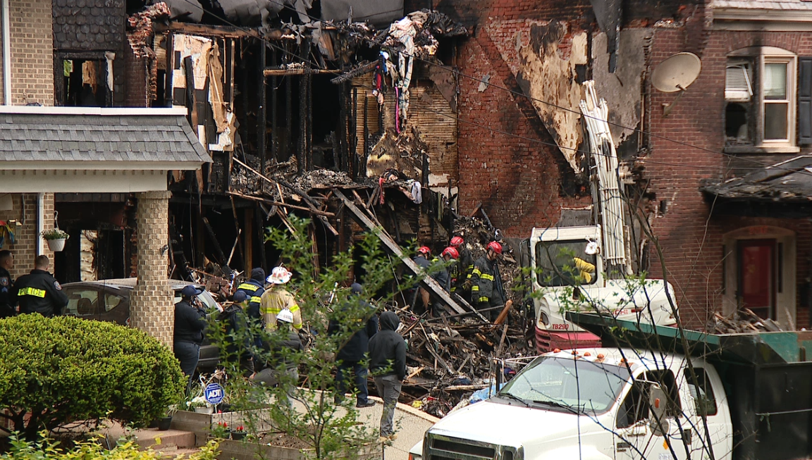 Body found after 3-story Wilmington house fire causes partial collapse