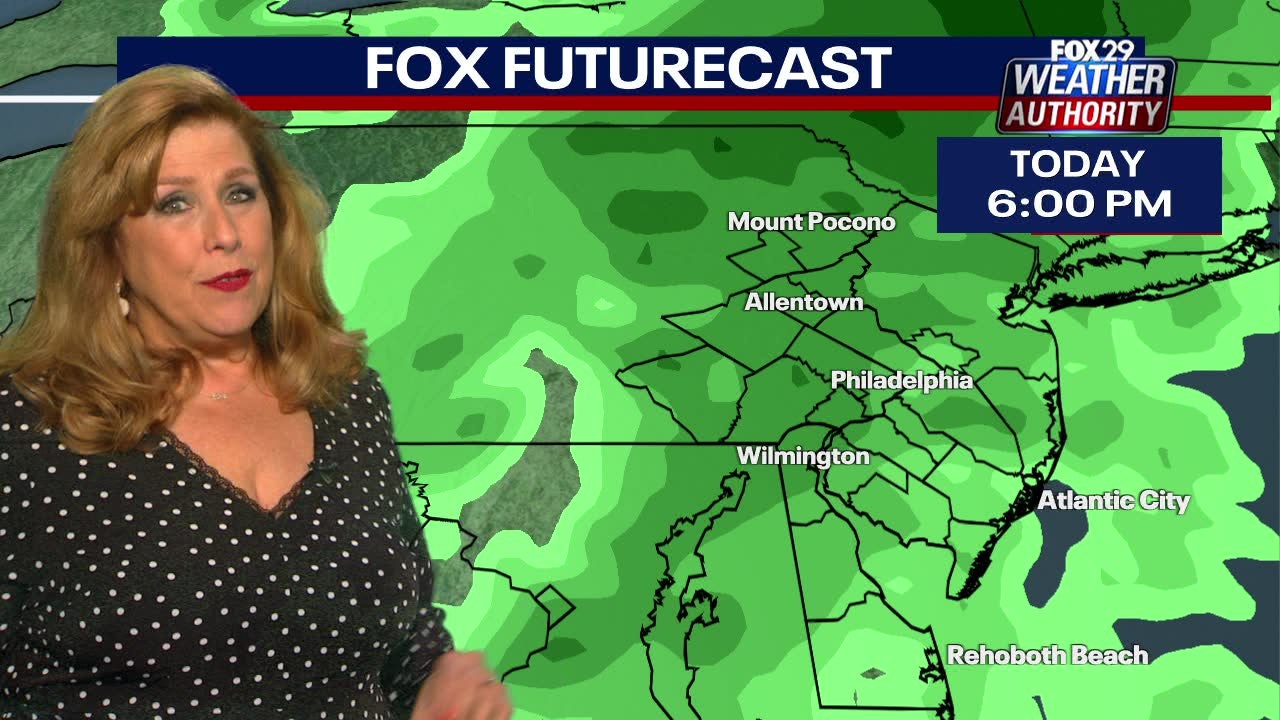 Philadelphia weather: Rainy Wednesday with cooler temperatures ahead