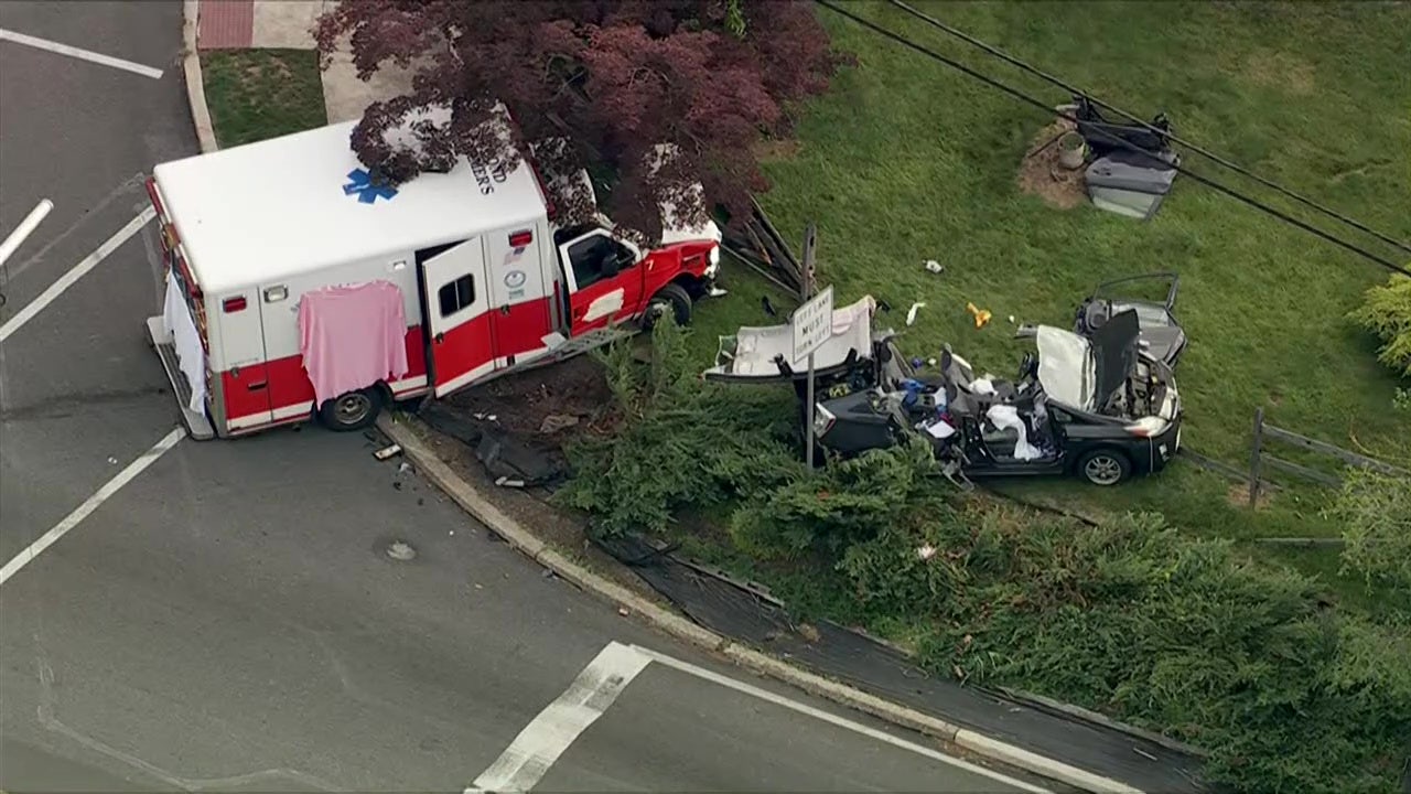 Ambulance crash sends 2 to hospital in Upper Dublin: 'Always fender benders out here'
