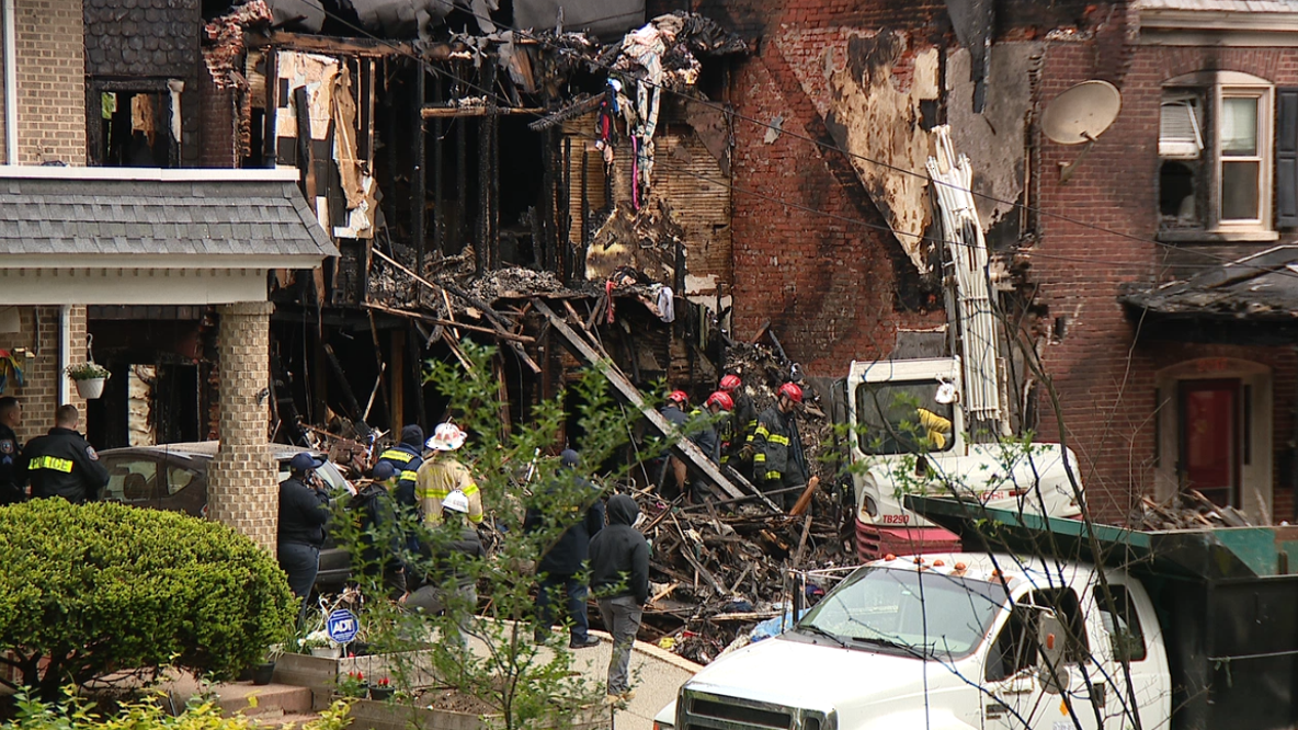 Body found after 3-story Wilmington house fire causes partial collapse