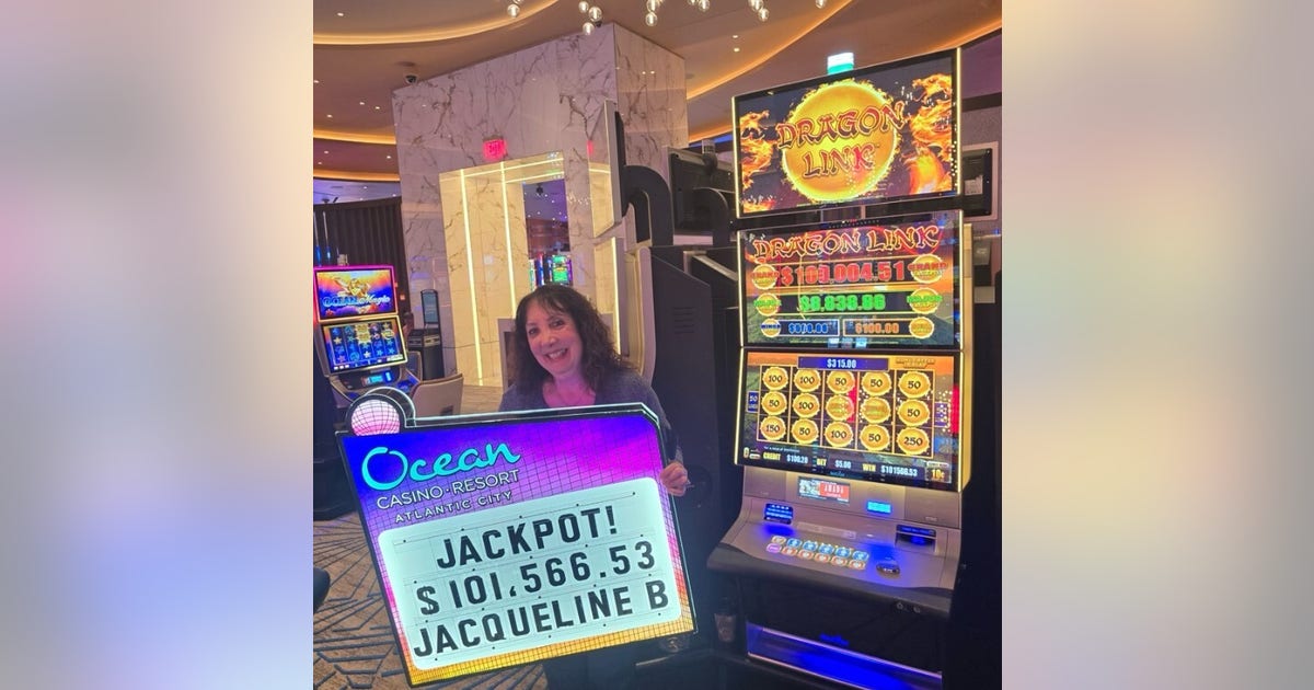 NJ mom wins more than $100,000 on slot machine during Mother's Day weekend
