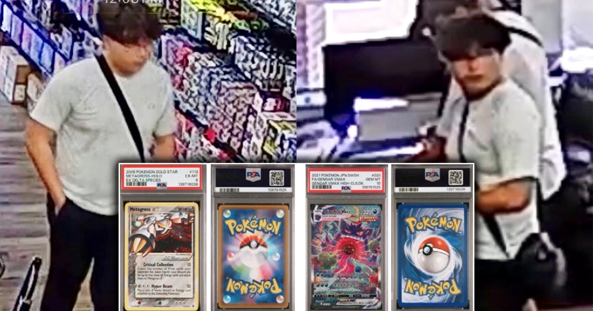 Shoplifter swipes nearly $10K in rare Pokémon cards from Montgomery County shop: police