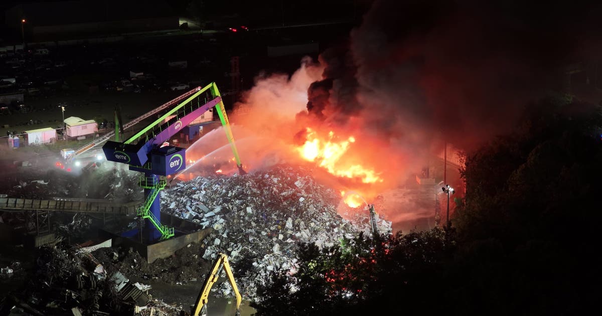 Lithium battery blamed for igniting Camden scrapyard fire, leaders demand facility to be shut down