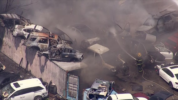 Philly brush fires near train tracks trigger health department air quality alert