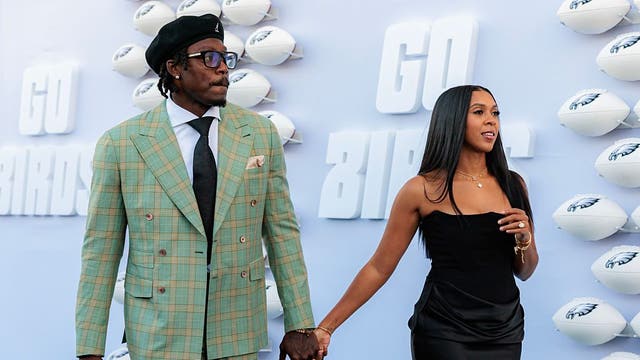 AJ Brown marries longtime partner Kelsey Riley in private ceremony