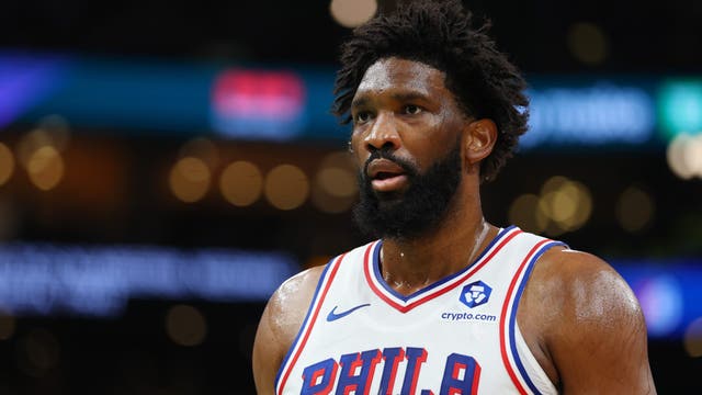 Joel Embiid ruled out for Wednesday night's Sixers-Knicks playoff game: report