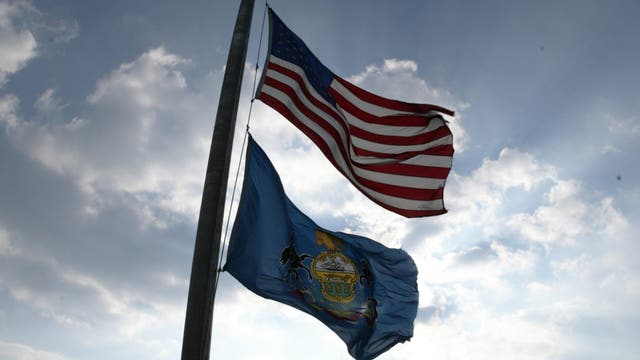 Pennsylvania flags lowered to honor fallen firefighters for memorial weekend