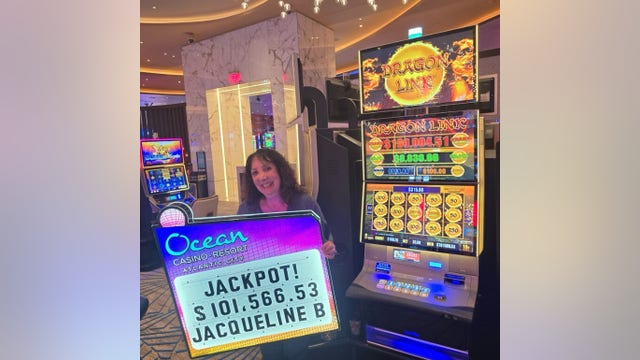 NJ mom wins more than $100,000 on slot machine during Mother's Day weekend