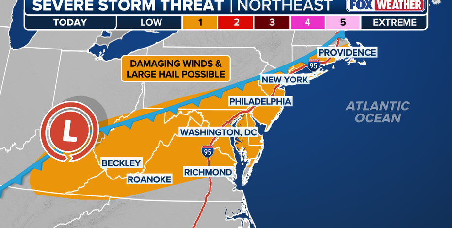 Philadelphia weather: Severe thunderstorm warnings issued for parts of Pennsylvania, NJ, Delaware