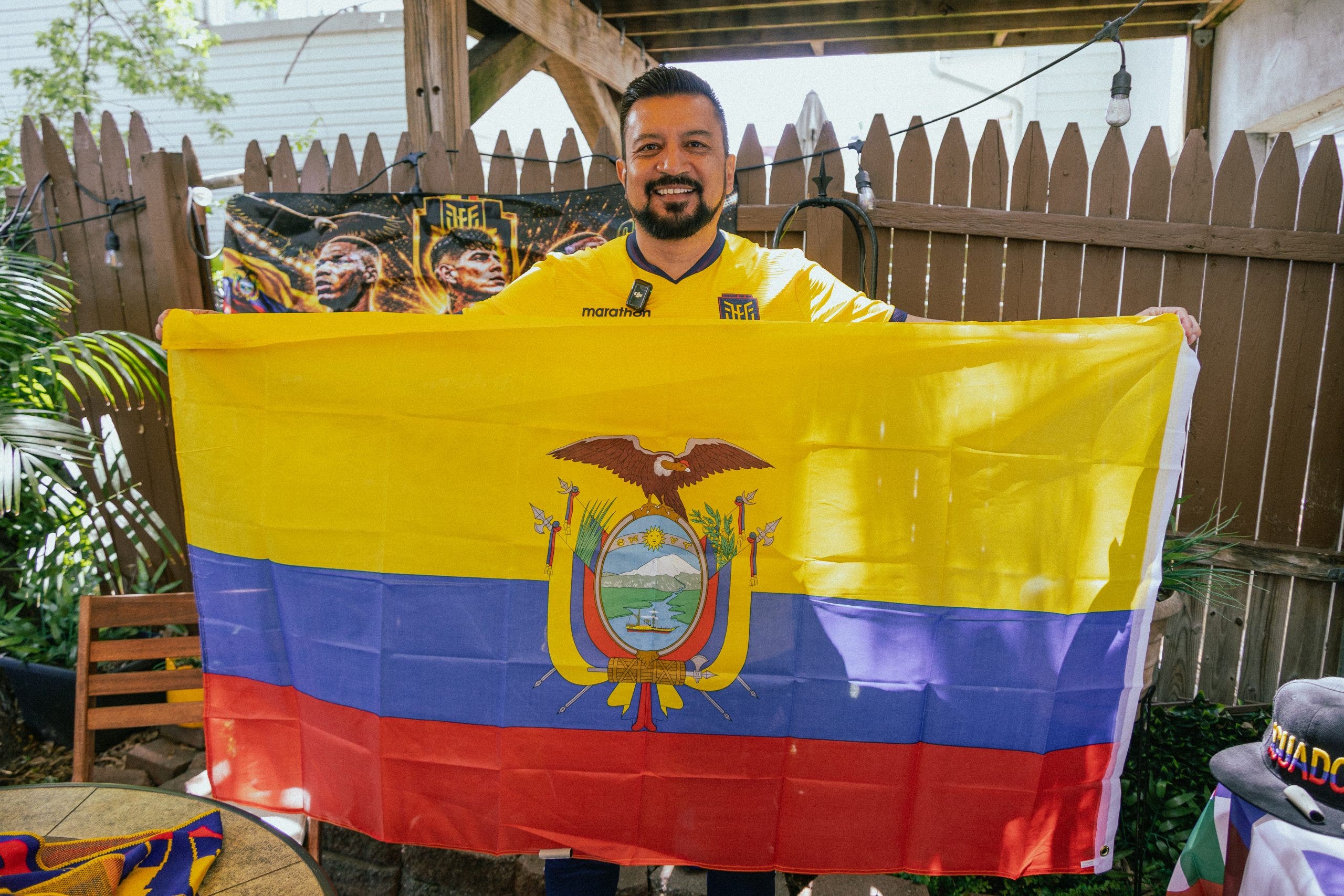 'Now they're coming to me': Lifelong fan reacts to Ecuador's World Cup match in Philadelphia