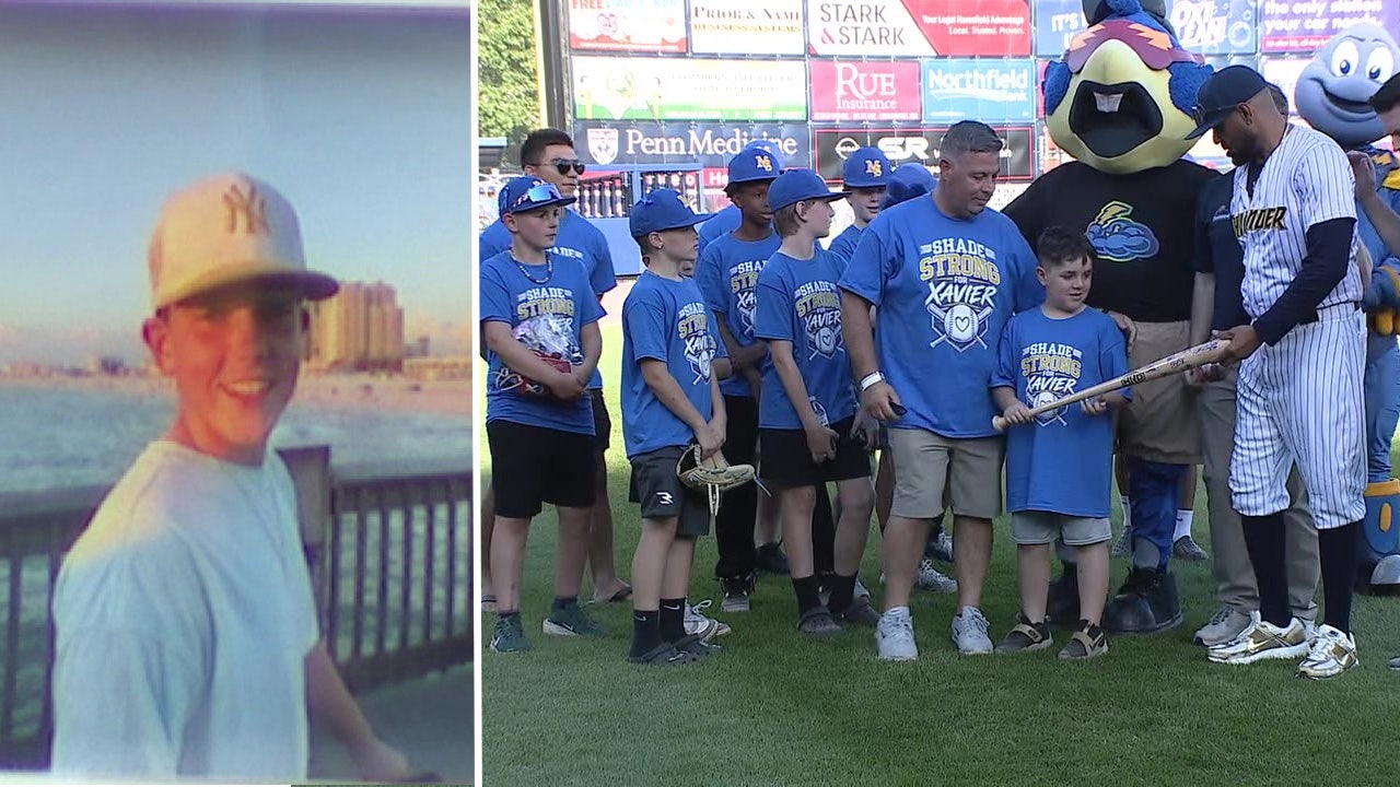 Xavier Taylor honored by Trenton Thunder after he was critically injured before youth game