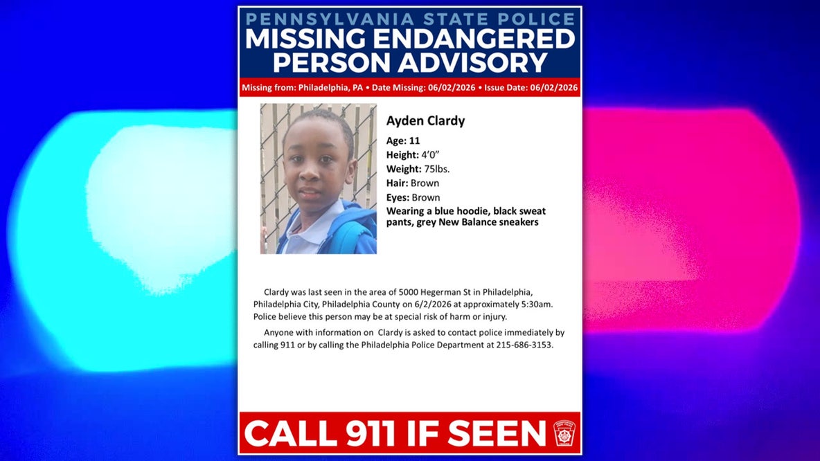 Pennsylvania State Police searching for missing 11-year-old boy in Philadelphia