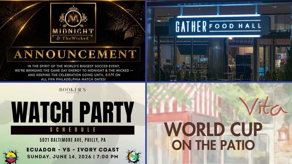 FIFA World Cup watch parties: Where to catch matches in Philadelphia area