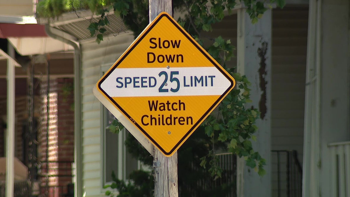 Philadelphia installs new slow down signs in West Oak Lane after crashes