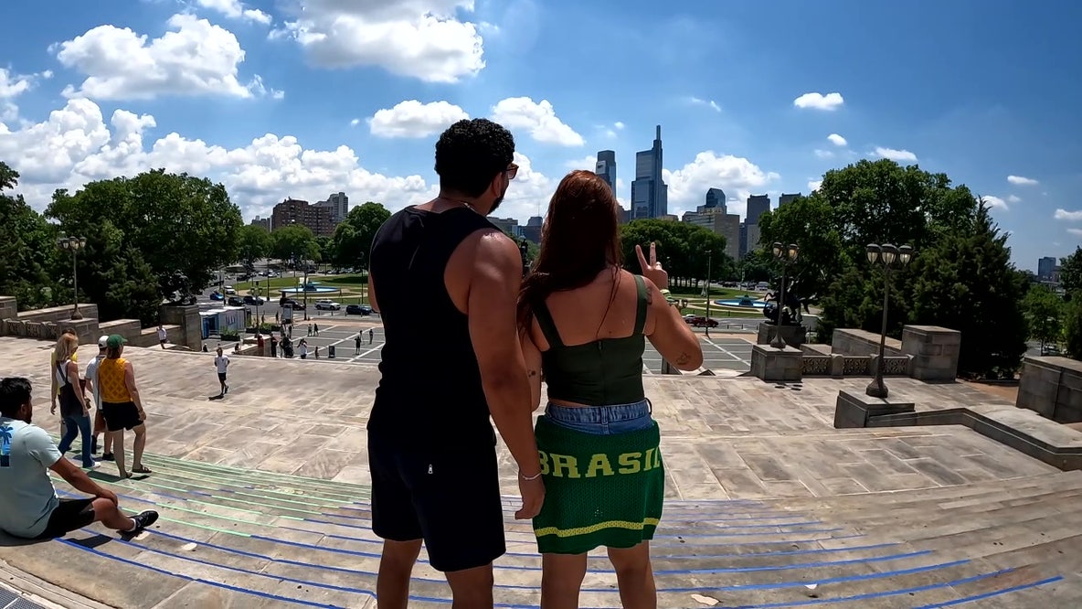 FIFA World Cup visitors from Brazil explore Philadelphia before Haiti match