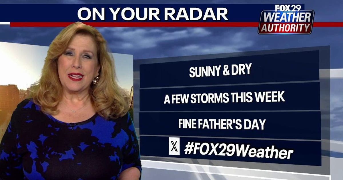Cool, less humid again Tuesday with chance of storms later this week