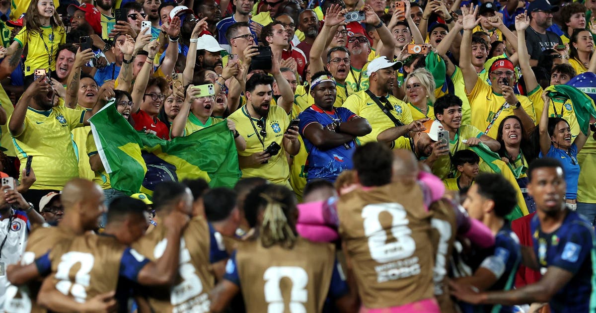 Brazil tops Haiti 3-0 as their fans bring FIFA World Cup energy to South Philadelphia