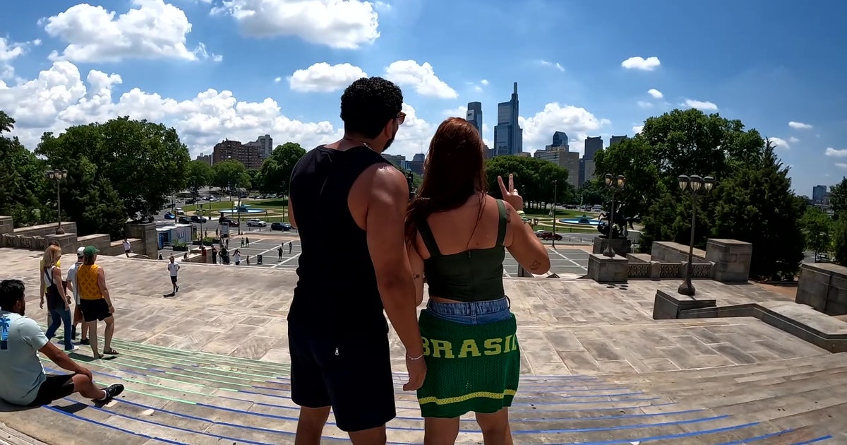 FIFA World Cup visitors from Brazil explore Philadelphia before Haiti match