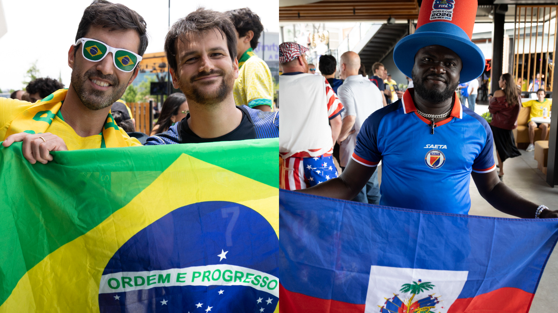 South Philly turns into South America as Brazil, Haiti fans celebrate World Cup match