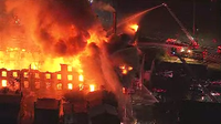 Crews battle large fire in Allentown; investigation underway