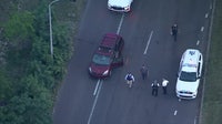 Stolen minivan with infant inside crashes in Northeast Philadelphia; suspect caught: police