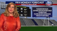 Philadelphia weather: Severe thunderstorms possible for France-Iraq World Cup match