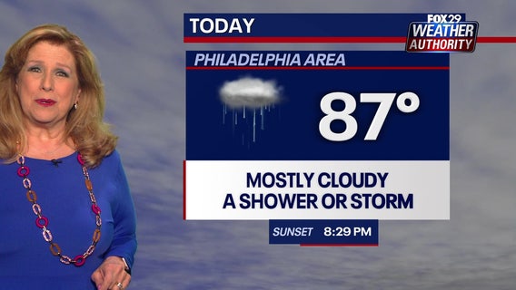 Philadelphia weather: Severe storms possible on Wednesday, heat wave ahead