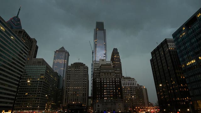 Severe thunderstorm warnings in effect for Philadelphia region