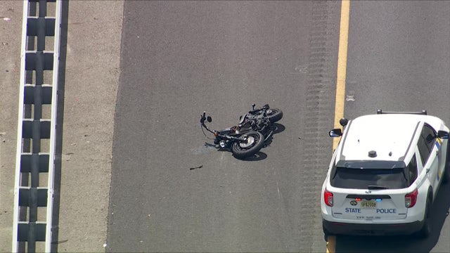 NJ man, 27, killed in motorcycle crash on I-295, police say