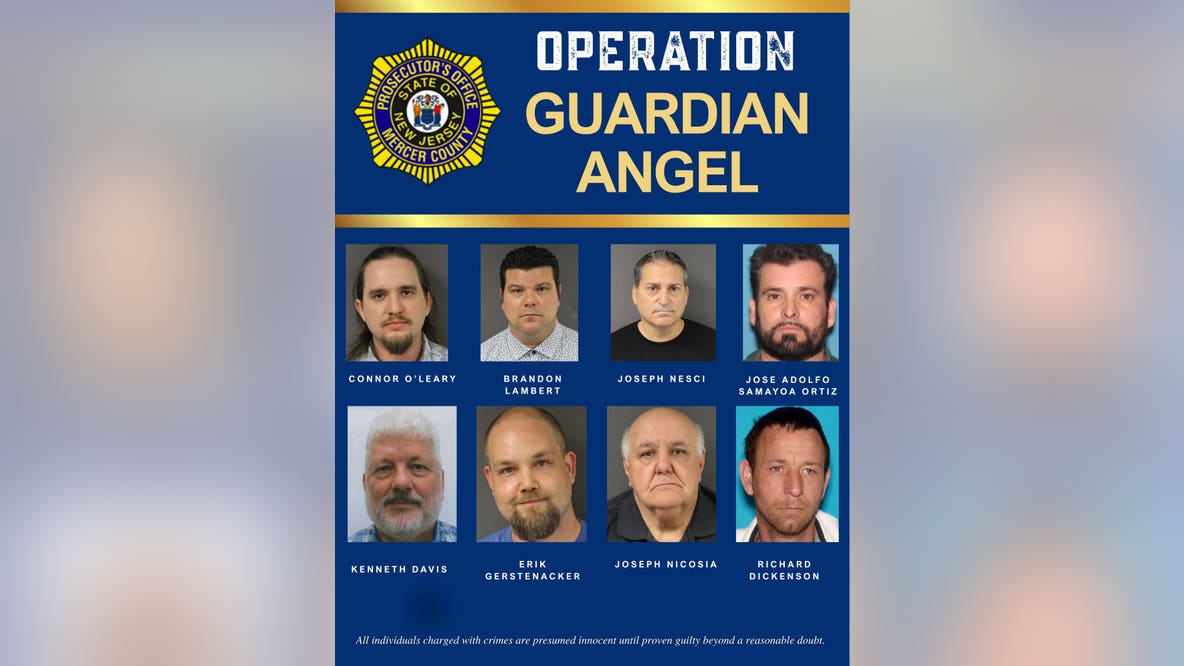 Operation Guardian Angel: 8 arrested in Mercer County child exploitation probe