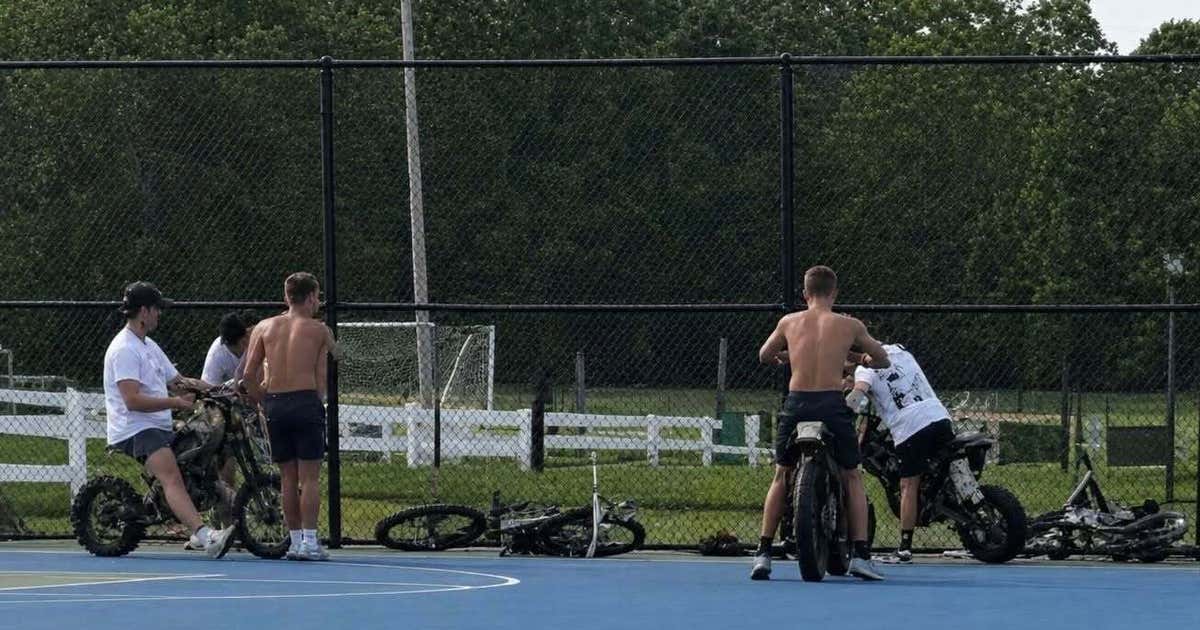 E-bike riders in Chestnut Branch Park vandalism sought by Mantua police