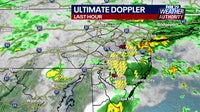 Scattered showers remain after flash flooding washes out roads in Philadelphia suburbs