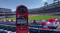Phillies fans face 105-degree heat at Citizens Bank Park as Pirates win 6-1